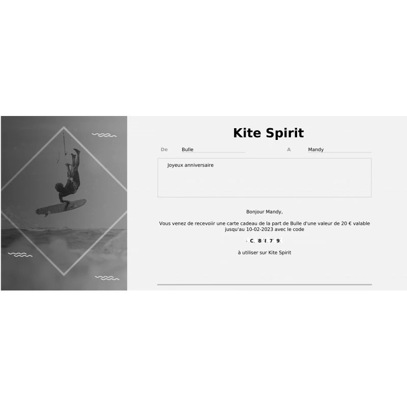 Bon Cadeau 250€ 4 Bon Cadeau 250€ – Image 2