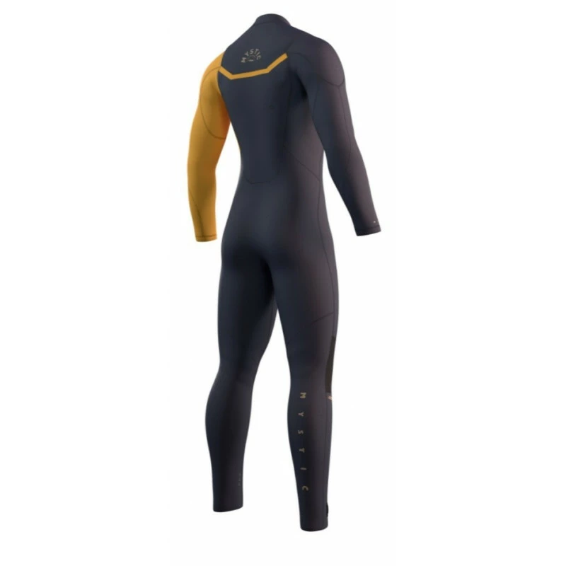 Combinaison Mystic Marshall Fullsuit 5/3mm Fzip Blue/Mustard 4 Combinaison Mystic Marshall Fullsuit 5/3mm Fzip Blue/Mustard – Image 2