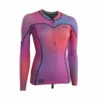 Lycra Femme Top Neo Zip ION LS Manches Longues 1.5 Mm Pink Gradient -KITE-SPIRIT Soldes lycra femme top neo zip ion ls manches longues 15 mm pink gradient