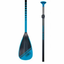 Pagaie SUP Vario Manche Fibre De Verre Pale Plastique ABS Bleu