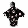 Poncho Mystic Noir & Blanc Femme 2 Poncho Mystic Noir & Blanc Femme -KITE-SPIRIT Soldes pancho mystic noir blanc femme