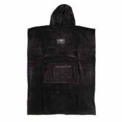Poncho Ocean & Earth Daybreak Hooded Noir