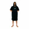 Poncho Surflogic Noir -KITE-SPIRIT Soldes poncho surflogic noir