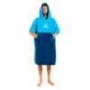 Poncho Surflogic Cyan Navy -KITE-SPIRIT Soldes poncho surflogic vert olive