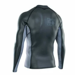 Top Néoprène ION Neo Zip Top Skin LS 2/1 Black -KITE-SPIRIT Soldes top neoprene ion neo zip top skin ls 21 black 2